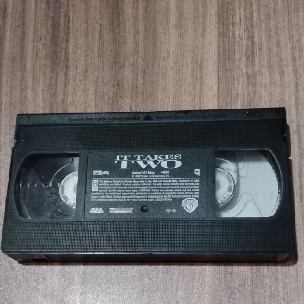 Warner Bros. Black VHS Tape